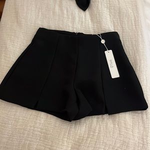 Black Shilla Shorts
